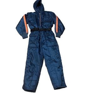 Vintage retro 1970’s Penney’s coveralls snowsuit. Sz small